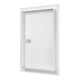 Люк ревизионный ЛТМЗ 310х460мм фланец 250х400мм замок окрашен. сталь EVECS ЛТ2540МЗ