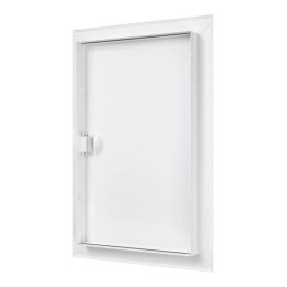 Люк ревизионный ЛТМ 310х460мм фланец 250х400мм ручка магнит окрашен. сталь EVECS ЛТ2540М