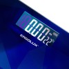 Весы напольные ELX-SB03-C45 до 180кг LED подсветка абстракция син. Ergolux 13434