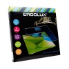 Весы напольные ELX-SB03-C45 до 180кг LED подсветка абстракция син. Ergolux 13434