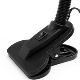 Светильник UF-320 С06 настол. прищепка 230В 60Вт E27 ЛОН син. Ultraflash 12363