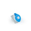 Корпус наклонный с гнездом стандарт CEE 3х16А (2P+E) EMAS ECE316V4PE