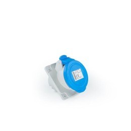 Корпус наклонный с гнездом стандарт CEE 3х16А (2P+E) EMAS ECE316V4PE