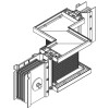 Секция Z-образ. лев. н/2 800А Al 3L+N+PER IP55 тран. IEK LB-0800A4-35-F-ZLF