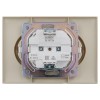 Розетка 2-м SKANDY 16А с заземл. защ. шторки в сборе SK-R07Sa песочн. IEK SK-R24-16-K98-F