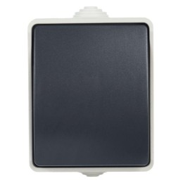 Выключатель кнопочный 1-кл. ОП Форс 10А IP54 ВСк20-1-0-ФСр сер. IEK EVS13-K03-10-54-DC