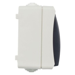 Выключатель кнопочный 1-кл. ОП Форс 10А IP54 ВСк20-1-0-ФСр сер. IEK EVS13-K03-10-54-DC