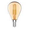 Лампа светодиодная филаментная Basic Filament 3.8Вт Шар 2400К Е14 350лм golden GAUSS 1057154