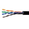 Кабель витая пара UTP кат.5E 4х2х0.64 solid Cu PE Out Long Ethernet (м) SUPRLAN 01-0345-1