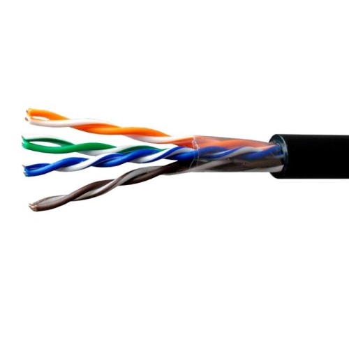 Кабель витая пара UTP кат.5E 4х2х0.64 solid Cu PE Out Long Ethernet (м) SUPRLAN 01-0345-1
