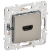 Розетка HDMI SKANDY SK-H01N никель IEK SK-H10-K50