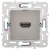 Розетка HDMI SKANDY SK-H01N никель IEK SK-H10-K50