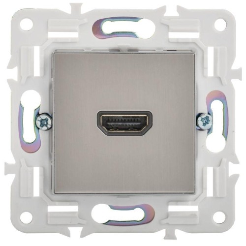 Розетка HDMI SKANDY SK-H01N никель IEK SK-H10-K50