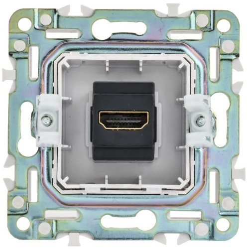Розетка HDMI SKANDY SK-H01N никель IEK SK-H10-K50