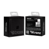 Розетка компьютерная СП ROUND MIELE RJ45 кат.6 оникс Kranz KR-78-0724-3