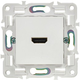 Розетка HDMI SKANDY SK-H01W арктич. бел. IEK SK-H10-K01