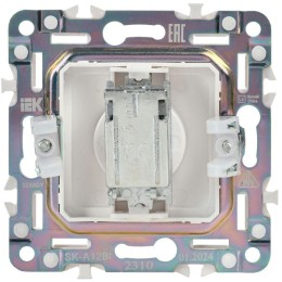 Розетка TV оконечная SKANDY SK-A12Bl черн. IEK SK-A10-O-K02