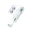 Удлинитель 2х10м с заземл. 10А IP20 У10-553 ПВС 3х1 UNIVersal 553-10