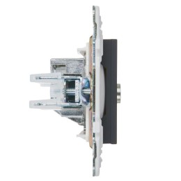 Розетка TV оконечная SKANDY SK-A12G графит IEK SK-A10-O-K53