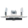 Розетка TV оконечная SKANDY SK-A12G графит IEK SK-A10-O-K53