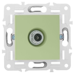 Розетка TV оконечная SKANDY SK-A12G мятный IEK SK-A10-O-K06