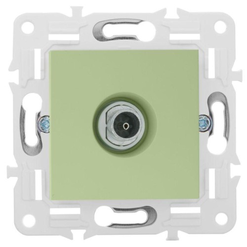 Розетка TV оконечная SKANDY SK-A12G мятный IEK SK-A10-O-K06