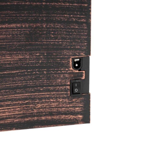 Камин светодиодный "Ретро" с эффектом живого огня 60 3х11х36 8см батарейки 3хС (в компл. не входят)