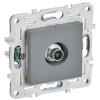 Розетка TV оконечная SKANDY SK-A12Gr сер. IEK SK-A10-O-K03