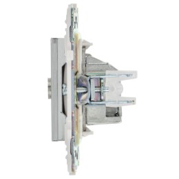 Розетка TV оконечная SKANDY SK-A12N никель IEK SK-A10-O-K50