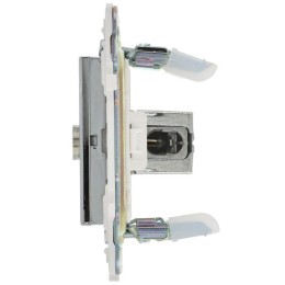 Розетка TV оконечная SKANDY SK-A12N никель IEK SK-A10-O-K50