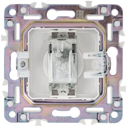 Розетка TV оконечная SKANDY SK-A12N никель IEK SK-A10-O-K50