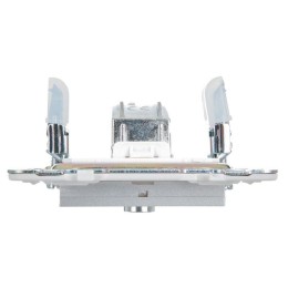 Розетка TV оконечная SKANDY SK-A12S серебр. IEK SK-A10-O-K23