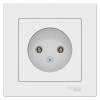 Розетка AtlasDesign без заземл. 16А в сборе лотос SE ATN001340