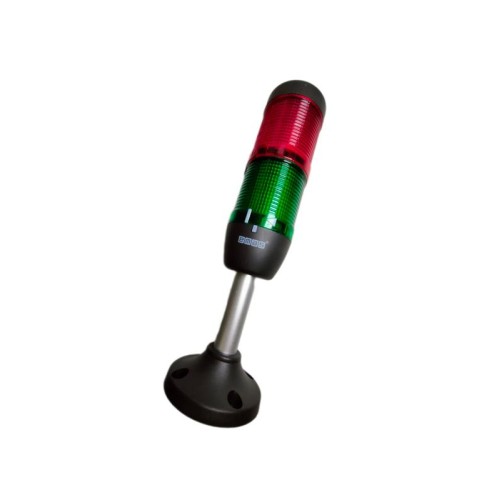 Колонна сигнальная 50мм стробоскоп FLESH 220В красн./зел. EMAS IK52F220XM03