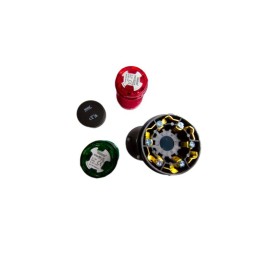 Колонна сигнальная 50мм стробоскоп FLESH 220В красн./зел. EMAS IK52F220XM03