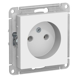 Розетка AtlasDesign 16А без заземл. без шторок механизм лотос SE ATN001341