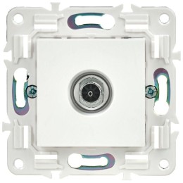 Розетка TV оконечная SKANDY SK-A12W арктич. бел. IEK SK-A10-O-K01