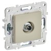 Розетка телевизионная проходная TV SKANDY SK-A17B беж. IEK SK-A10-P-K10