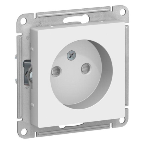 Розетка AtlasDesign 16А без заземл. защ. шторки механизм лотос SE ATN001349