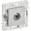 Розетка телевизионная проходная TV SKANDY SK-A17S серебр. IEK SK-A10-P-K23