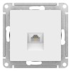 Розетка телефонная AtlasDesign RJ11 механизм лотос SE ATN001381