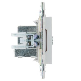 Розетка телевизионная проходная TV SKANDY SK-A17W арктич. бел. IEK SK-A10-P-K01