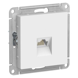 Розетка компьютерная AtlasDesign RJ45 кат.6A механизм лотос SE ATN001386
