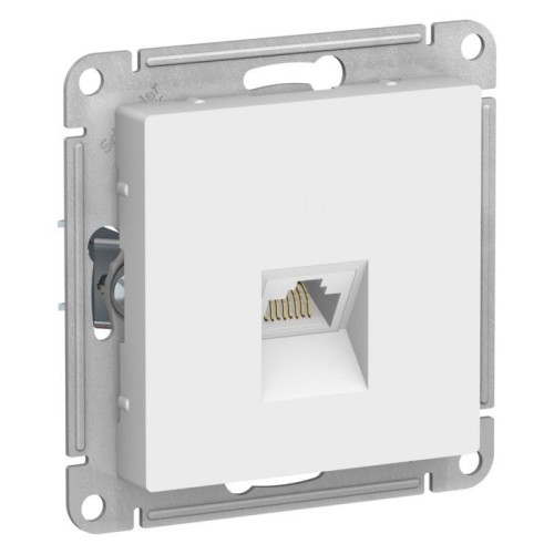Розетка компьютерная AtlasDesign RJ45 кат.6A механизм лотос SE ATN001386