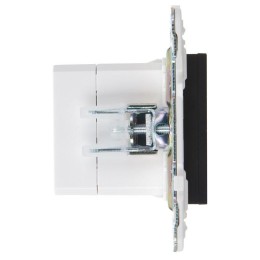 Розетка USB A+A 3.1А SKANDY SK-R15Bl черн. IEK SK-U21-D31-K02