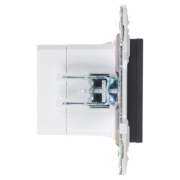 Розетка USB A+A 3.1А SKANDY SK-R15G графит IEK SK-U21-D31-K53