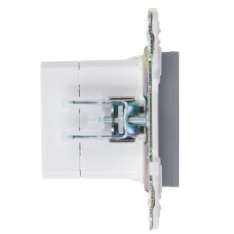 Розетка USB A+A 3.1А SKANDY SK-R15Gr сер. IEK SK-U21-D31-K03