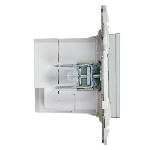 Розетка USB A+A 3.1А SKANDY SK-R15N никель IEK SK-U21-D31-K50