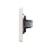 Розетка компьютерная СП ROUND MIELE RJ45 кат.6 перламутр Kranz KR-78-0724-1