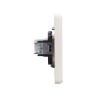 Розетка компьютерная СП ROUND MIELE RJ45 кат.6 перламутр Kranz KR-78-0724-1